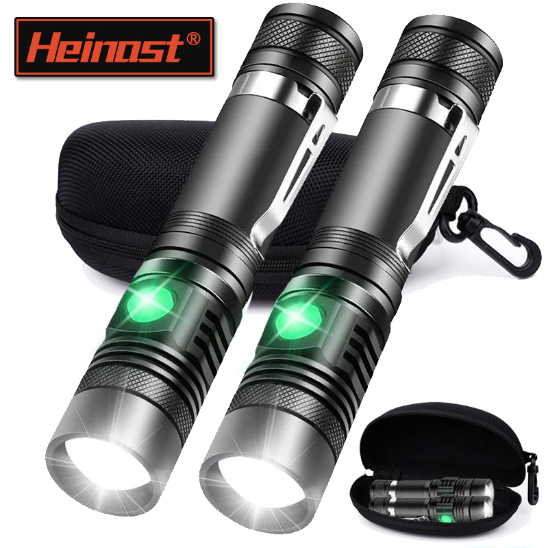 Outdoor Camping Items - 충전식 T6 핸드헬드 플래시라이트 18650 사용