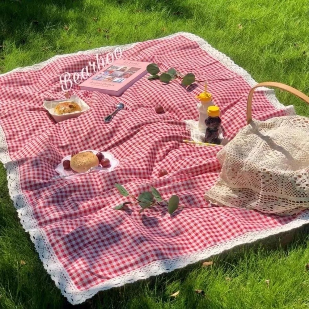Outdoor Camping Mat - 1pc 야외 피크닉 매트, 여름용 두꺼운