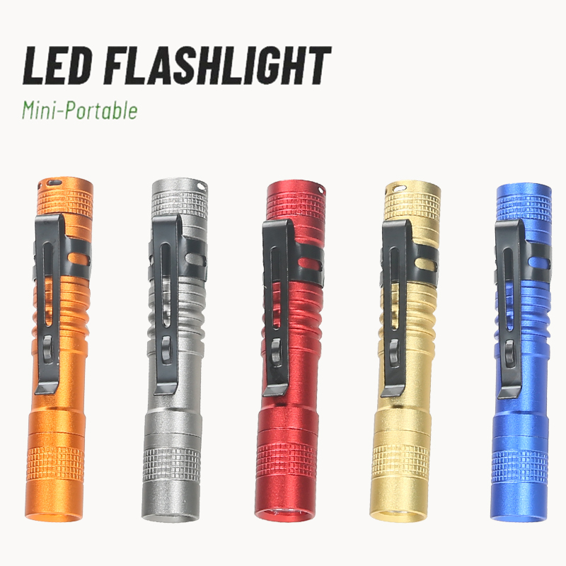 Outdoor Camping Lamp - 휴대용 미니 LED 펜 플래시라이트 펜