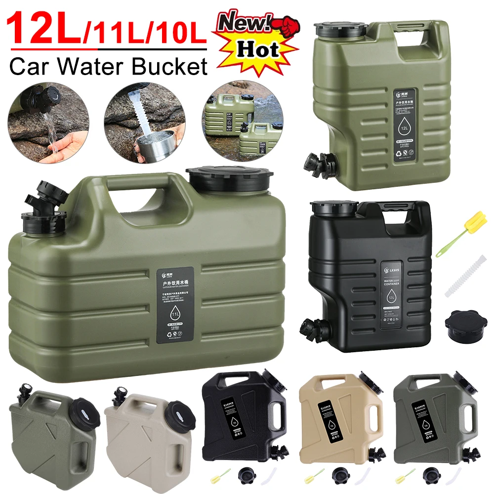 Outdoor Camping Water Tank - 대용량 캠프용 휴대용 자동차 물 양동이,