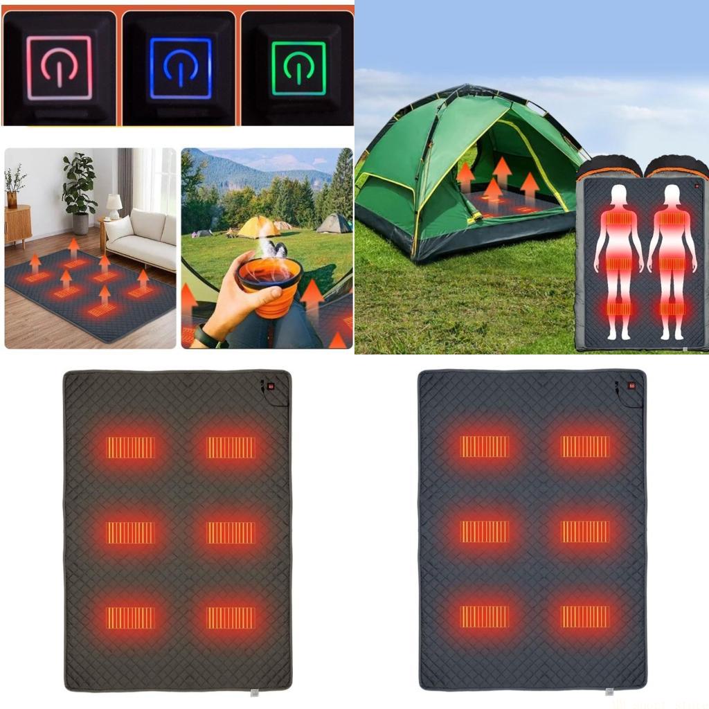 Outdoor Camping Heated Blanket - 31BE 캠핑 온열 슬리핑백 패드 USB