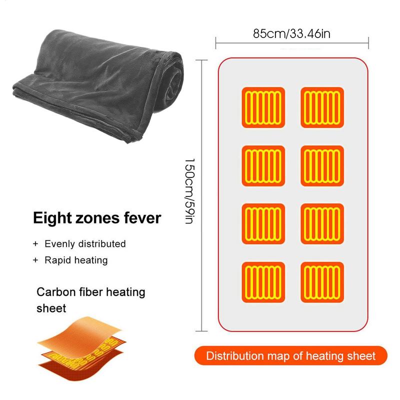 Outdoor Camping Heated Blanket - 가열 전기 숄 랩, 전기 가열