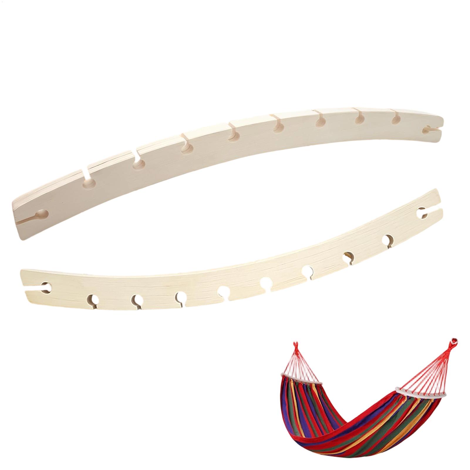 Outdoor Camping Hammock - 2 조각 10 홀 나무 해먹