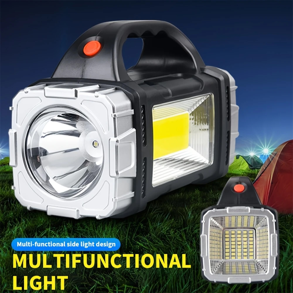 Outdoor Camping Lamp - 휴대용 강력한 USB 충전식 손전등 태양광