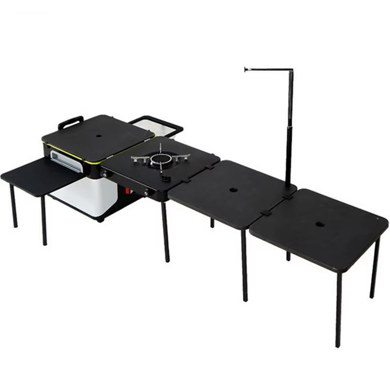 Outdoor Camping Kitchen Set - 고품질 야외 휴대용 캠핑 주방 박스