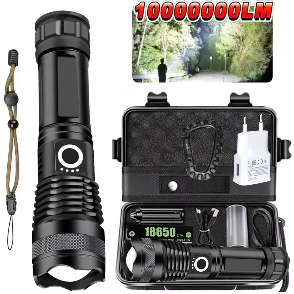 Outdoor Camping Lamp - 고출력 LED 손전등 충전식 5 모드