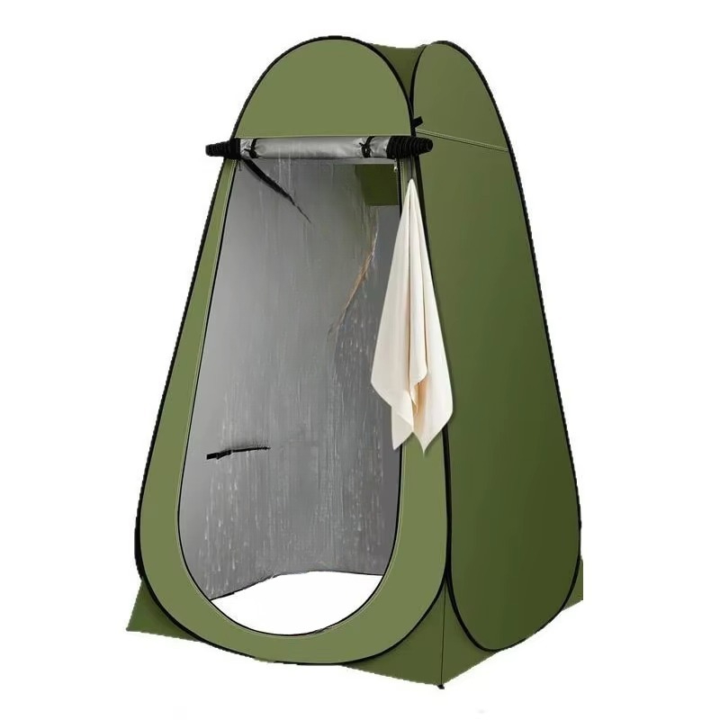 Outdoor Camping Toilet - 휴대용 방수 팝업 탈의실/샤워 텐트 위장