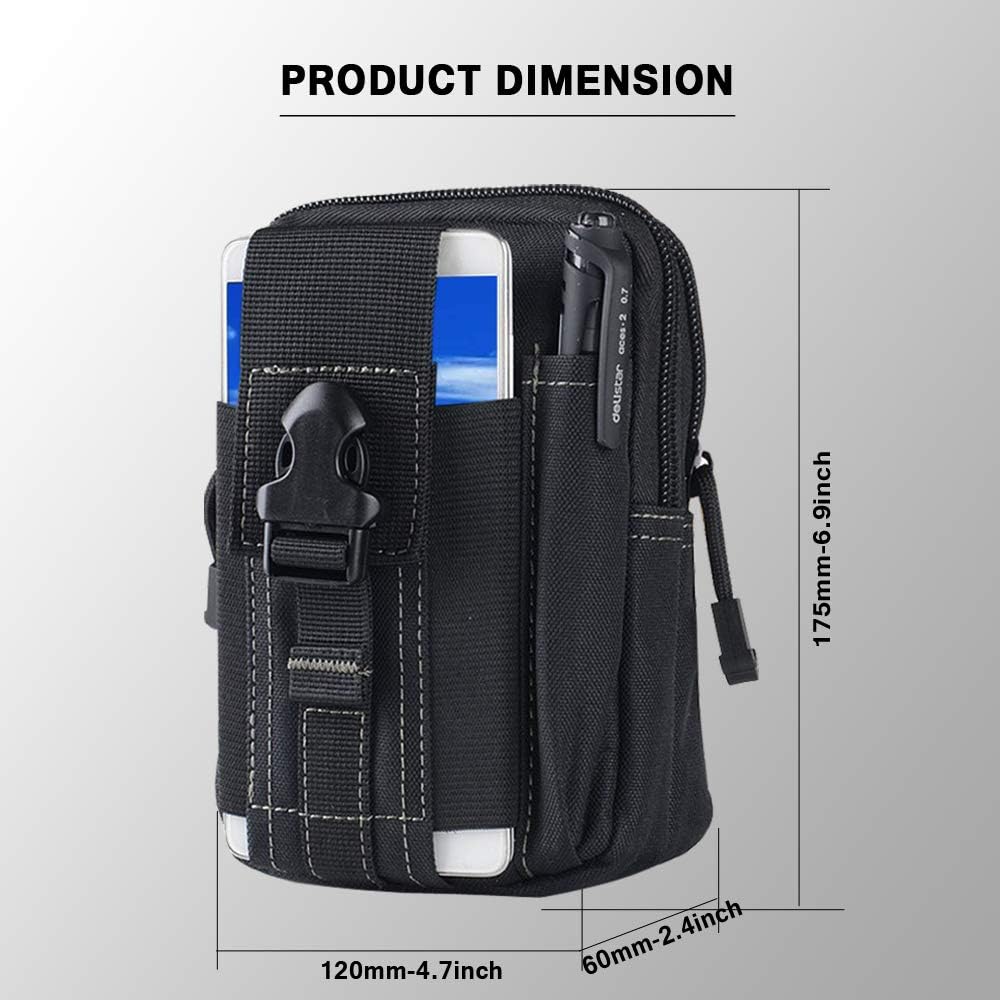 전술 몰리 벨트 파우치 군용 허리 가방 EDC 도구 주 - Outdoor Camping Items 리뷰 및 가격