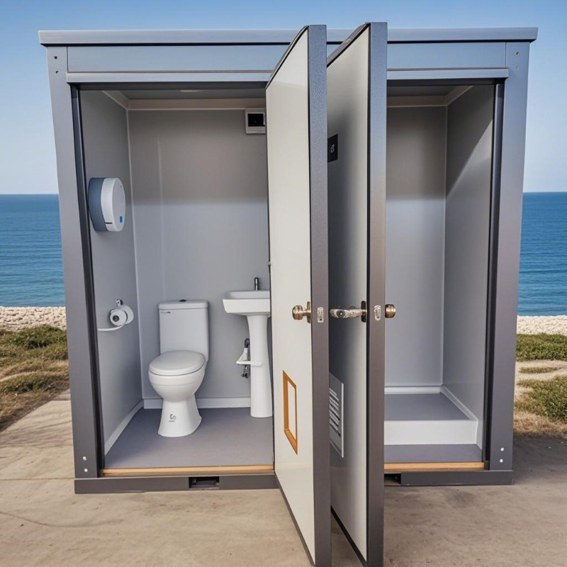 공공 건물용 이동식 화장실 및 이동식 샤워실 유닛 (캠 - Outdoor Camping Toilet 리뷰 및 가격