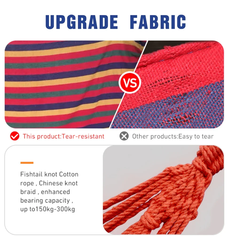 1pc 야외 캔버스 해먹 캠핑 스윙 해먹(나무 로프 포 - Outdoor Camping Hammock 리뷰 및 가격