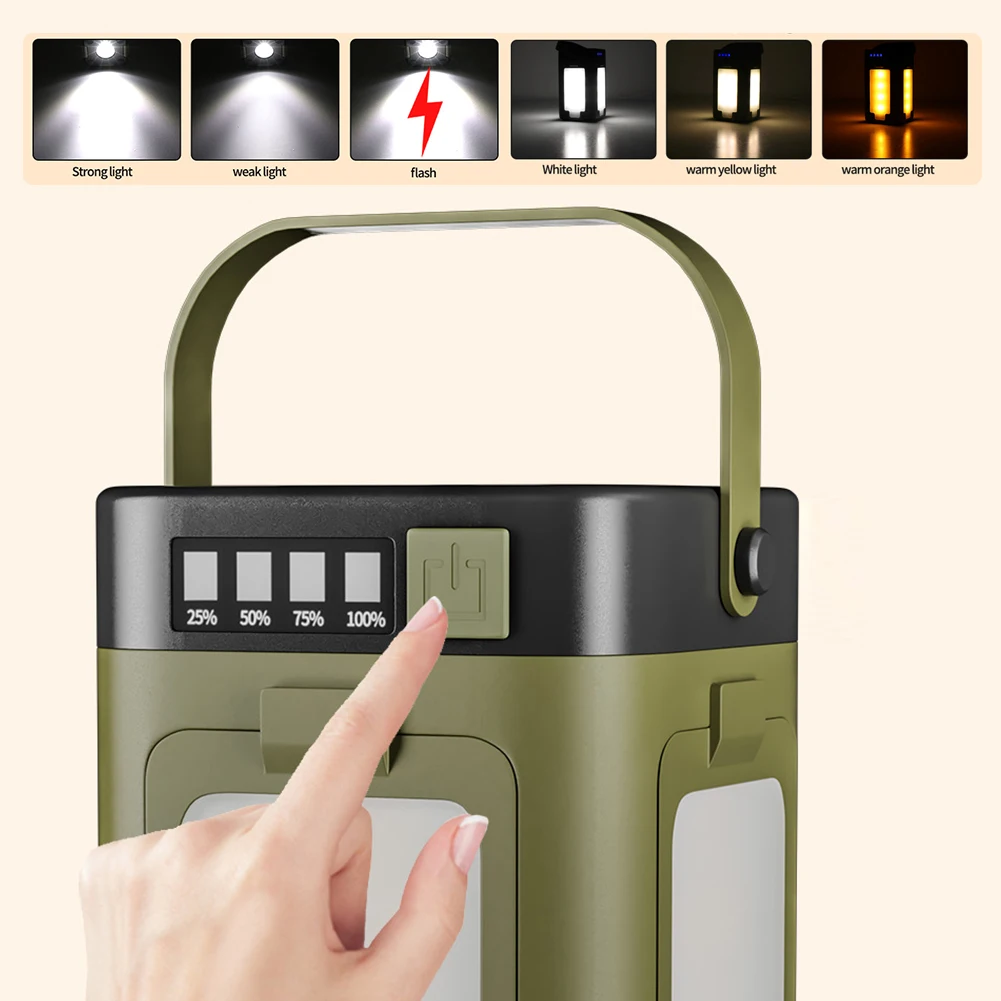 태양광 야외 휴대용 캠핑 조명, 태양열 충전 접이식 2 - Outdoor Camping Lamp 리뷰 및 가격