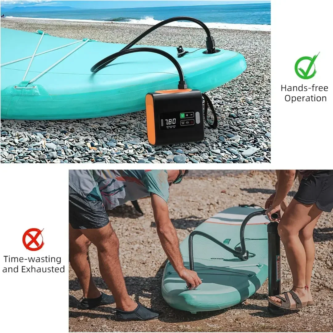 휴대용 야외 캠핑 에어 펌프 SUP 에어 펌프 22PS - Outdoor Inflatable Camping Tent With Air Pump 리뷰 및 가격