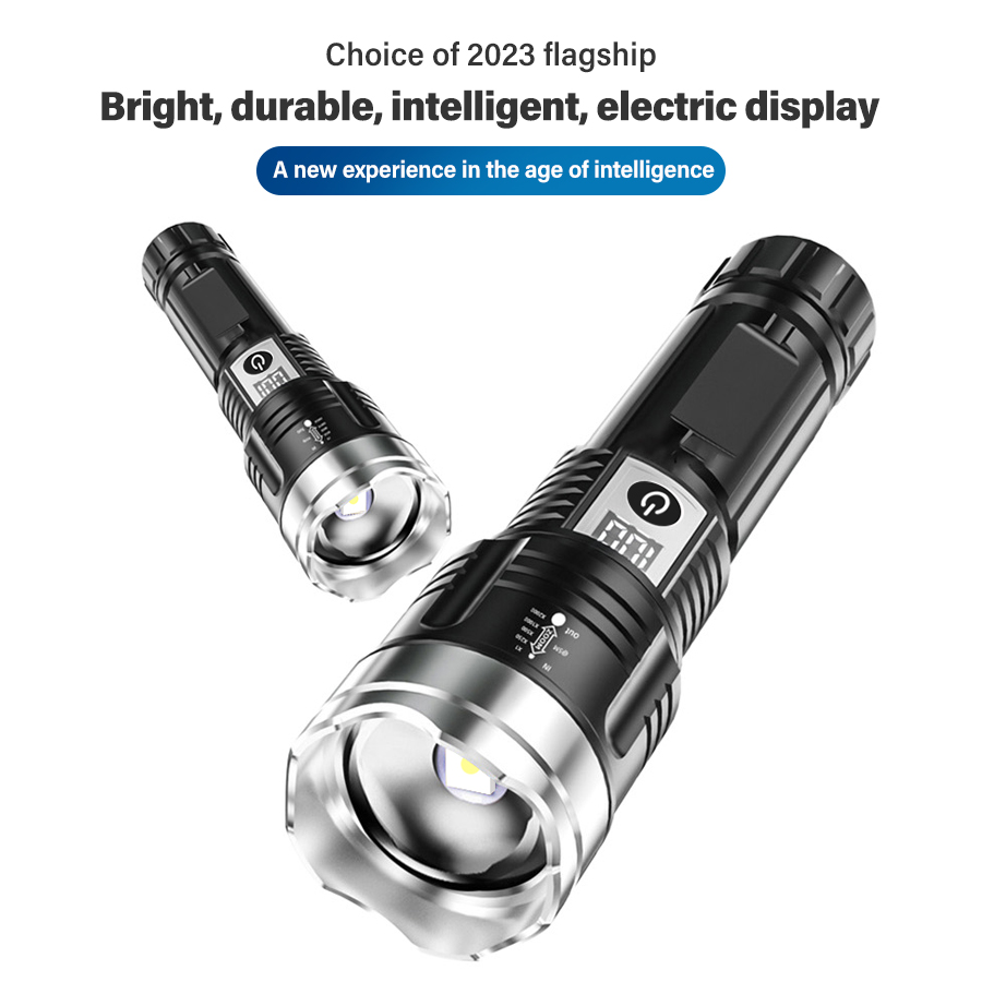 고출력 200000LM LED 손전등 내장 배터리 타입 - Outdoor Camping Lamp 리뷰 및 가격