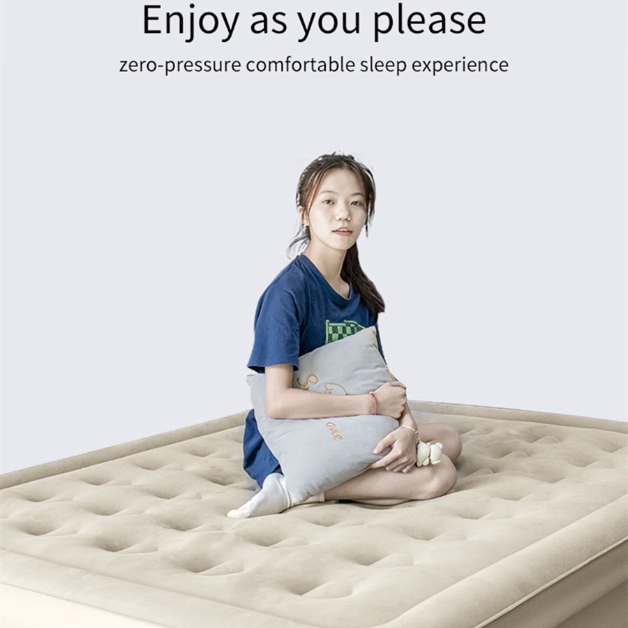 인테리어 에어 매트리스 글램핑 매트 PVC 풍선 슬리핑 - Outdoor Inflatable Camping Tent With Air Pump 리뷰 및 가격