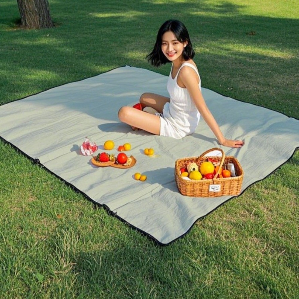 휴대용 두꺼운 피크닉 매트 접이식 방습 캠핑 매트 세탁 - Outdoor Camping Rug Waterproof 리뷰 및 가격