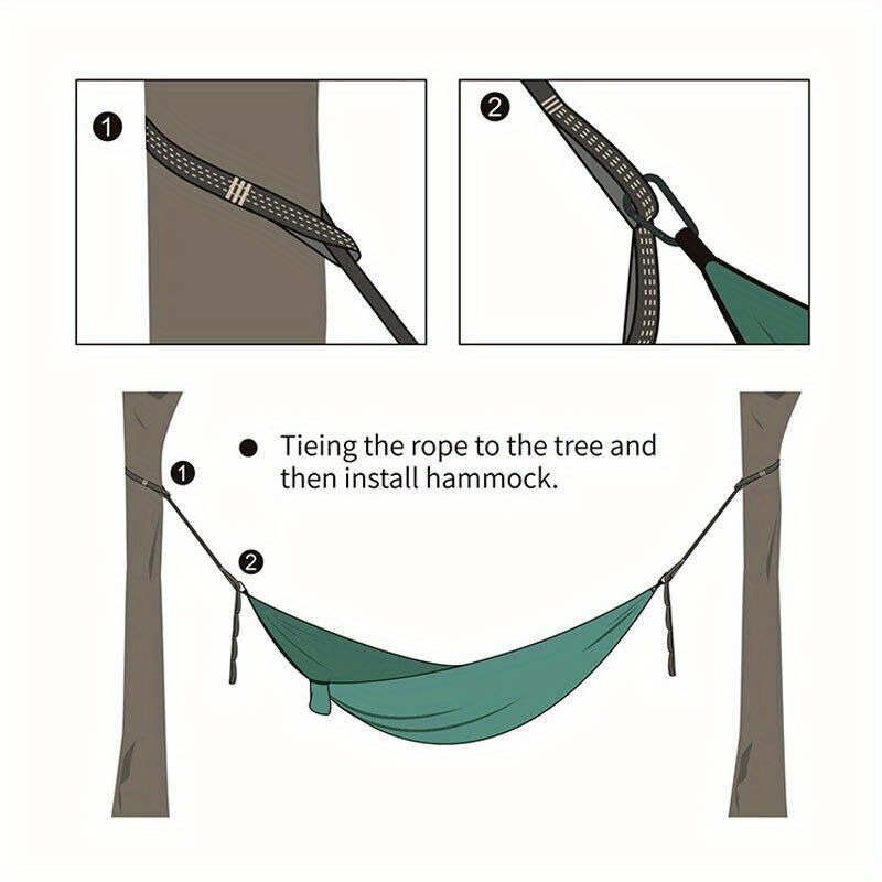 2/4피스 헤비듀티 클라이밍 버클 및 조절 가능한 나일 - Outdoor Camping Hammock 리뷰 및 가격