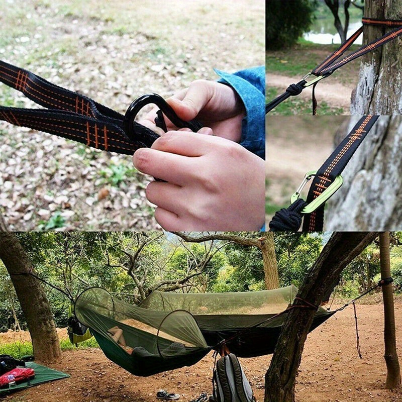 2/4피스 헤비듀티 클라이밍 버클 및 조절 가능한 나일 - Outdoor Camping Hammock 리뷰 및 가격