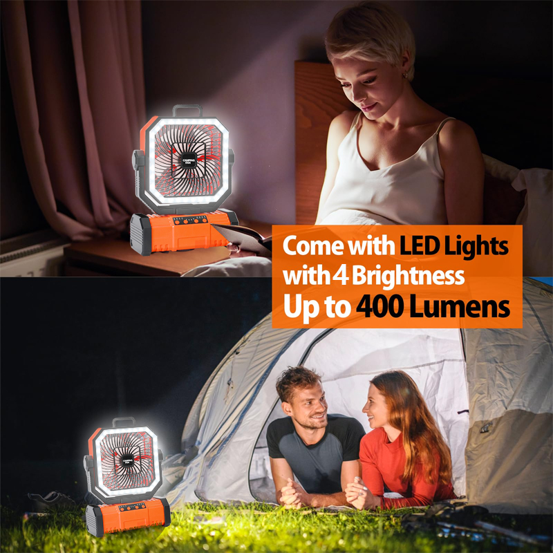 20000mAh 캠핑 천장 선풍기, 충전식 배터리 구동 - Outdoor Camping Fans 리뷰 및 가격