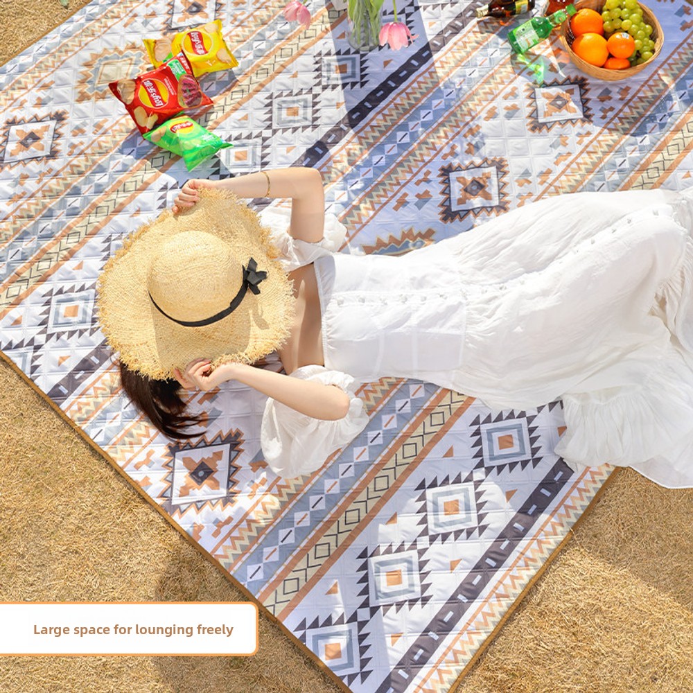 두꺼운 에스닉 스타일 피크닉 매트 방수 캠핑 텐트 야외 - Outdoor Camping Rug Waterproof 리뷰 및 가격