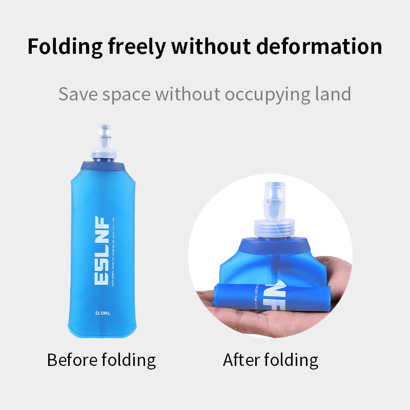 500ml 접이식 물병 소프트 플라스크 BPA 프리 접 - Outdoor Camping Water Tank 리뷰 및 가격
