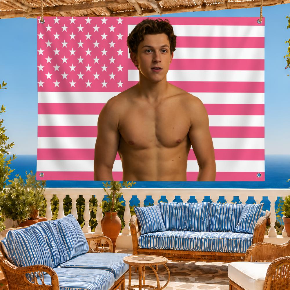 배우 T-Tom Holland 팬 배너 태피스트리 벽걸 - Outdoor Camping Holland 리뷰 및 가격