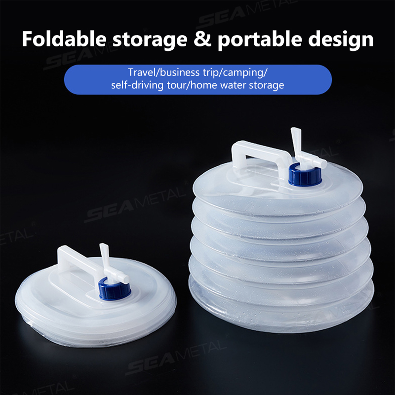 SEAMETAL 5L-15L 자동차 접이식 버킷 휴대용 - Outdoor Camping Water Tank 리뷰 및 가격