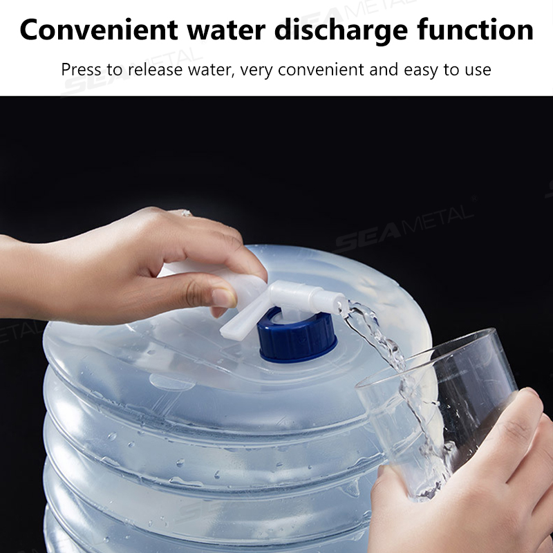 SEAMETAL 5L-15L 자동차 접이식 버킷 휴대용 - Outdoor Camping Water Tank 리뷰 및 가격