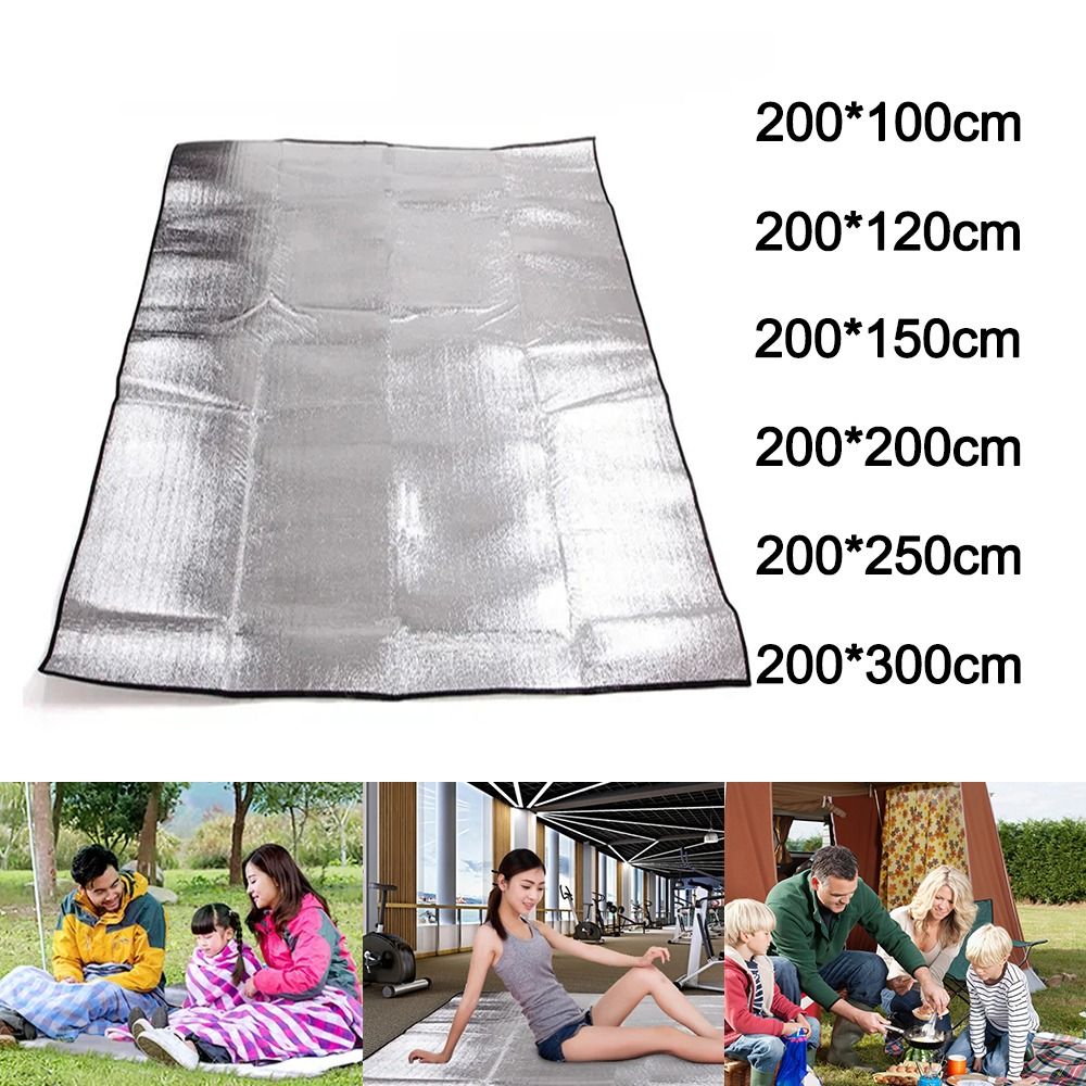 캠핑 매트 폼 포일 담요, 알루미늄 절연 폼 포일 매트 - Outdoor Camping Heated Blanket 리뷰 및 가격