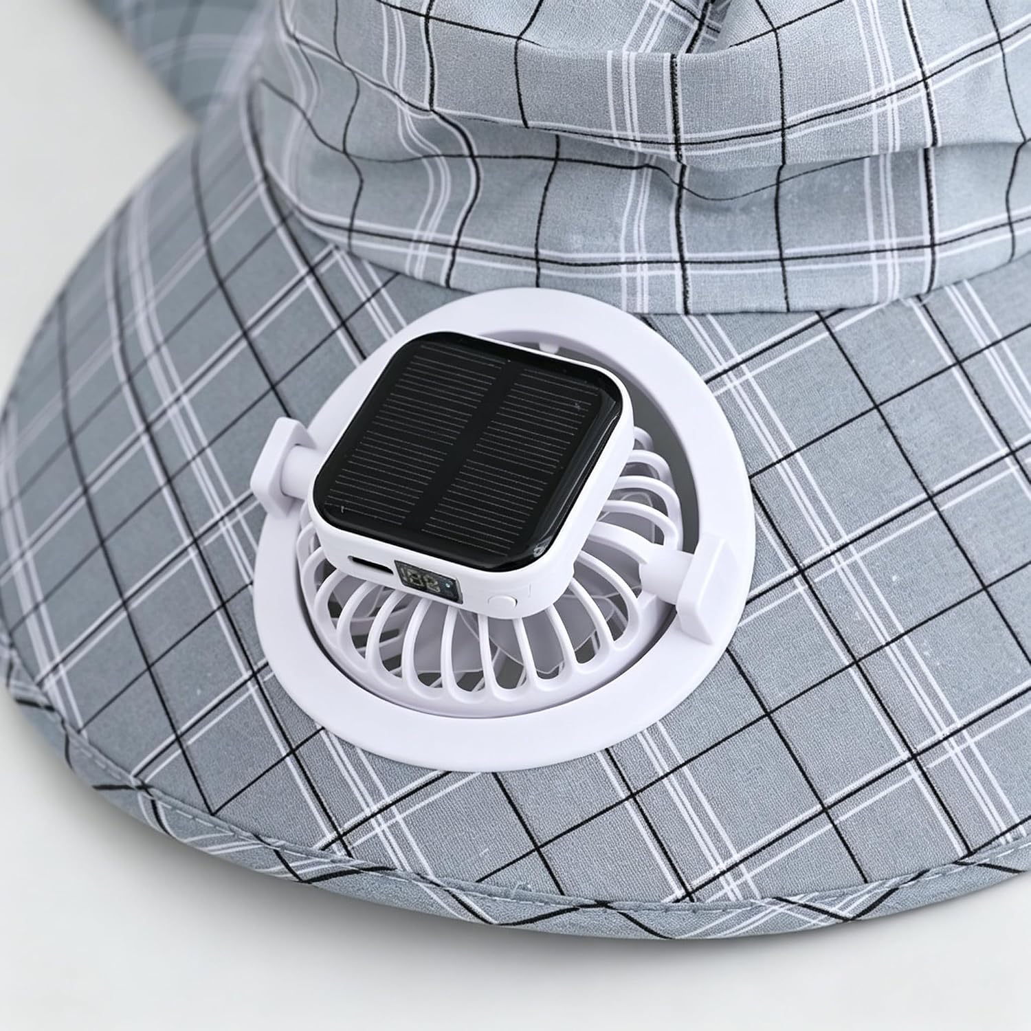 1PC 태양광 넥 가드 팬 모자 USB 충전식 팬 모자 - Outdoor Camping Fans 리뷰 및 가격