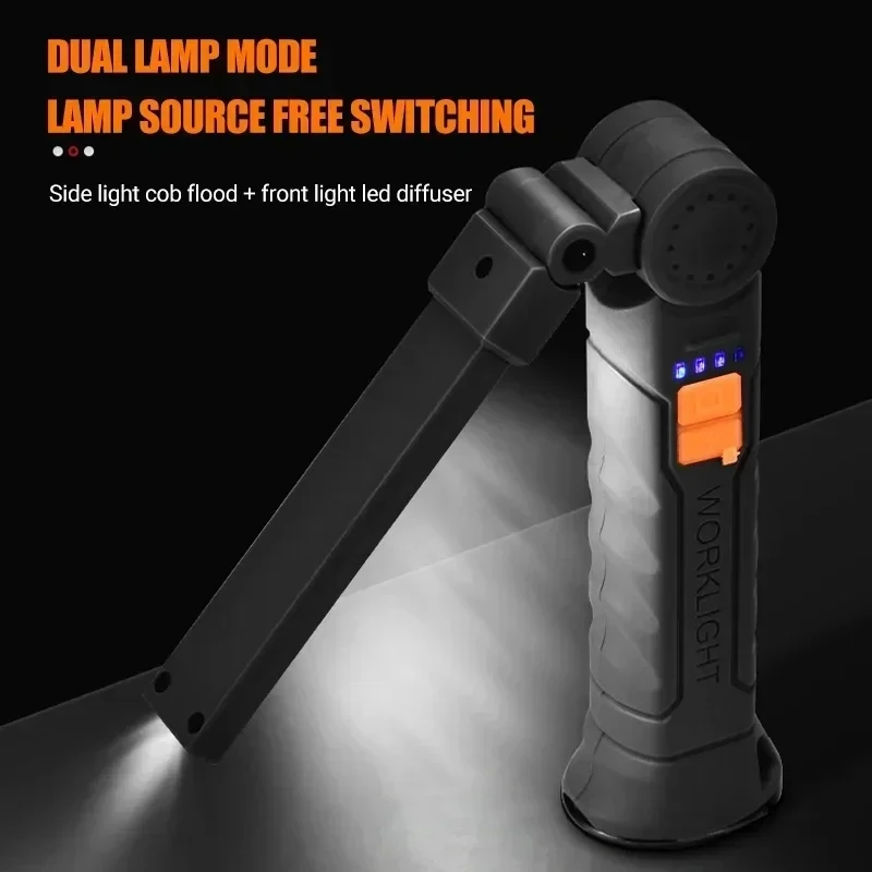 휴대용 COB LED 손전등 USB 충전식 작업등 내장 - Outdoor Camping Lamp 리뷰 및 가격