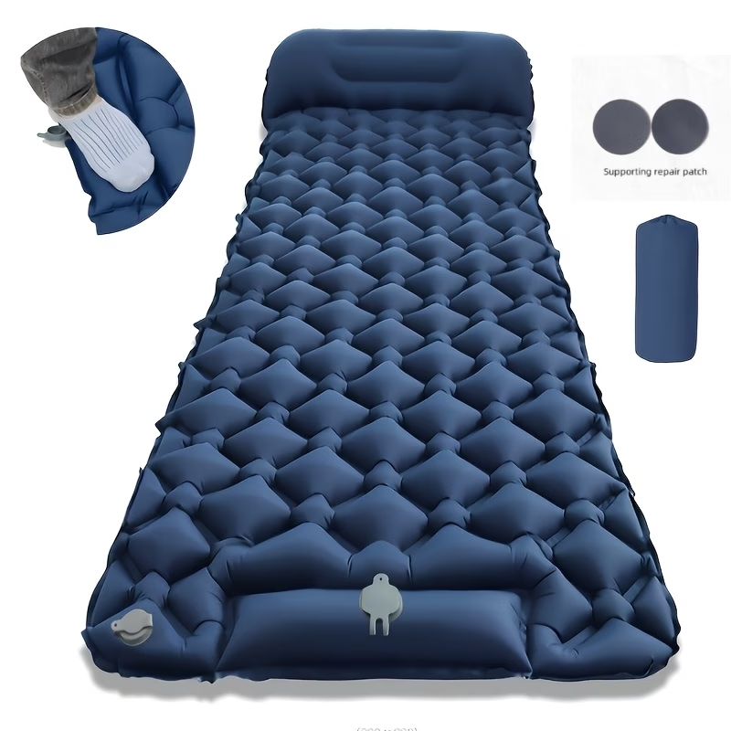 TPU 에어매트, 초경량 방습 야외 에어쿠션 매트 (캠 - Outdoor Inflatable Camping Tent With Air Pump 리뷰 및 가격