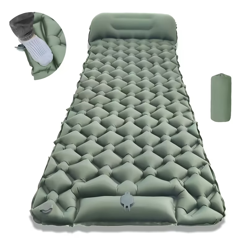 TPU 에어매트, 초경량 방습 야외 에어쿠션 매트 (캠 - Outdoor Inflatable Camping Tent With Air Pump 리뷰 및 가격