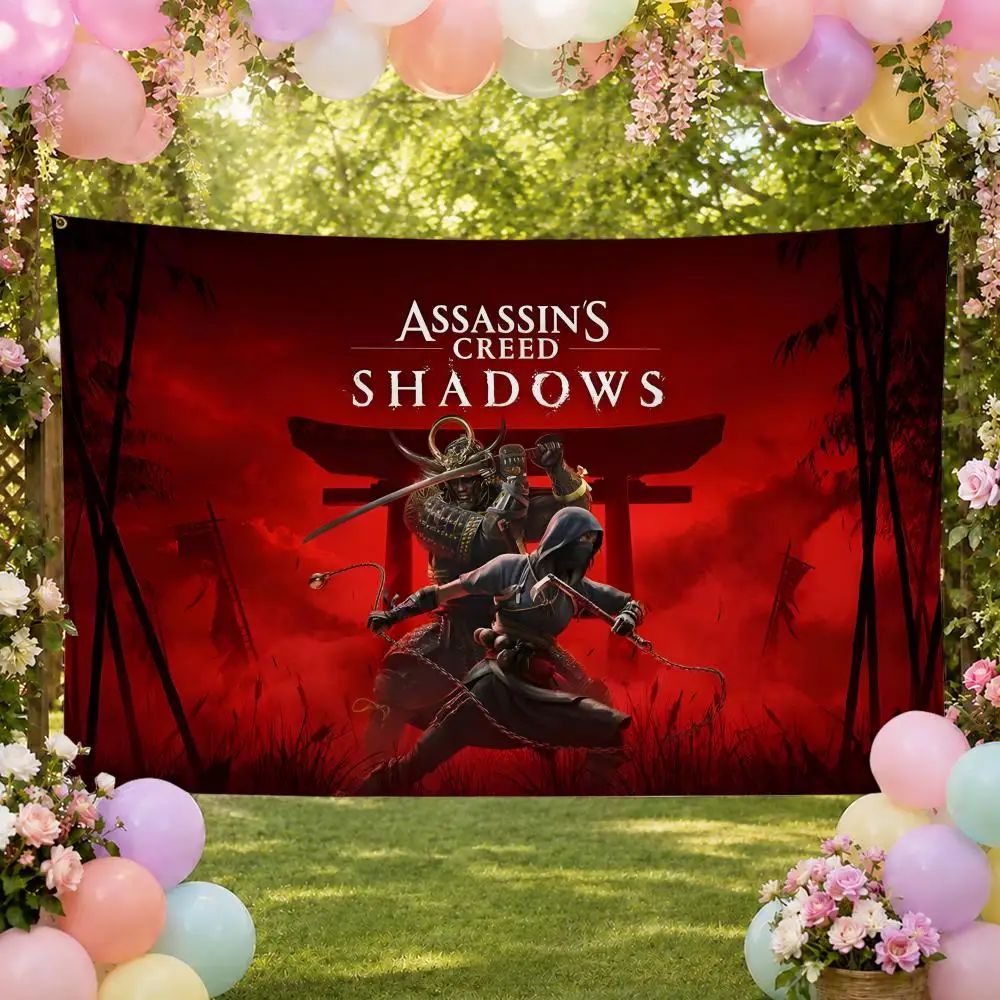 액션 게임 A-어쌔신 크리드 깃발 팬 배너 태피스트리  - Outdoor Camping Fans 리뷰 및 가격