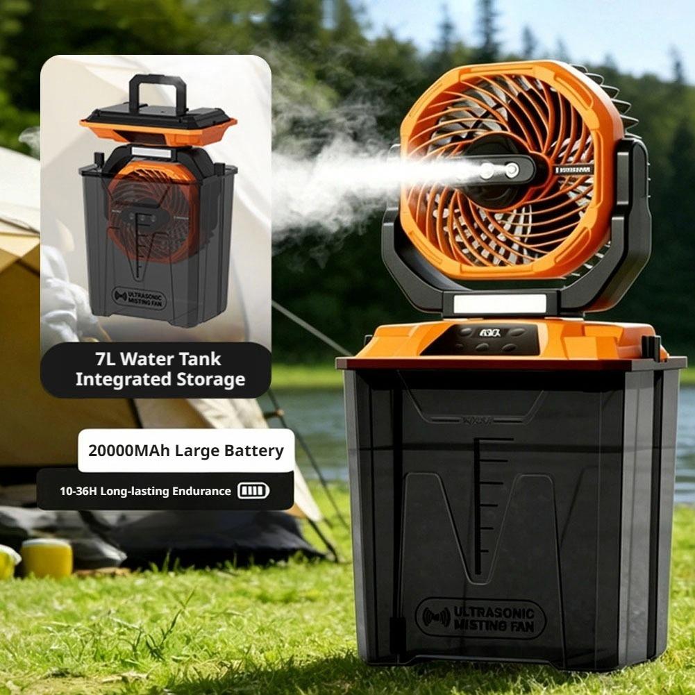 새로운 야외 미스트 팬 캠핑용 냉각 휴대용 팬 텐트 조 - Outdoor Camping Fans 리뷰 및 가격