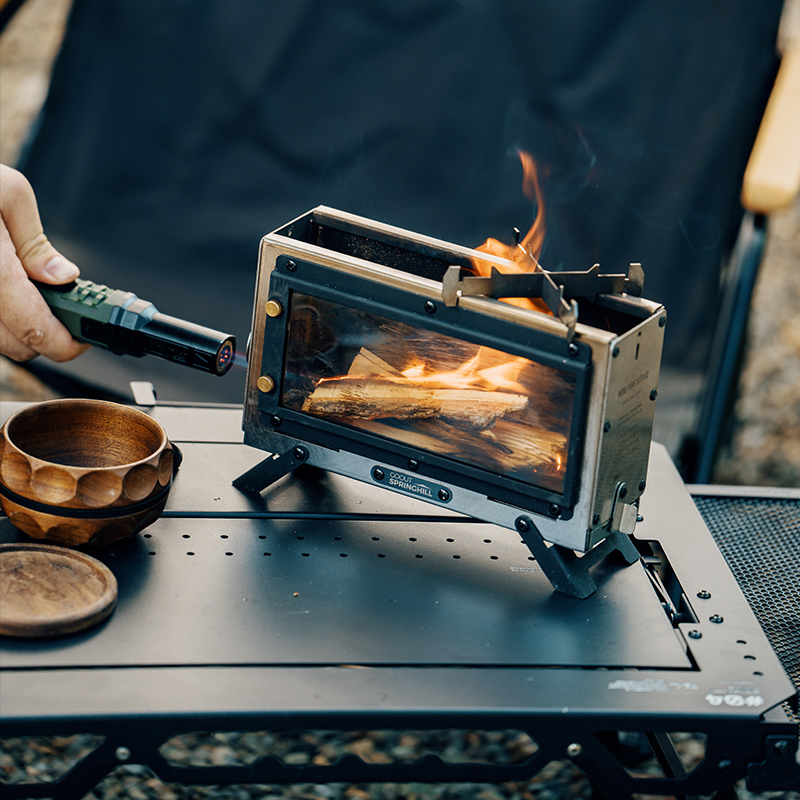 고아웃 스프링힐 미니 화로 야외 캠핑용 장작 스토브 컴 - Outdoor Camping Fire Pit 리뷰 및 가격