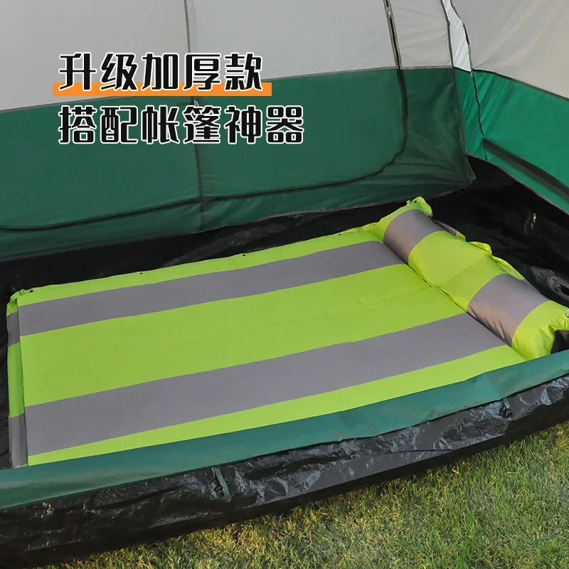 두꺼운 자동 팽창식 침대 대여 접이식 수면 매트 캠핑  - Outdoor Camping Rentals 리뷰 및 가격