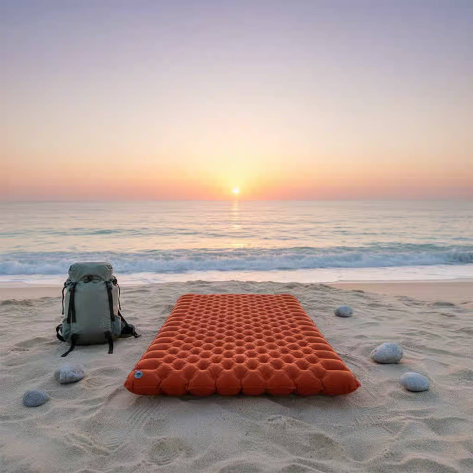 풍선형 캠핑 매트 나일론 TPU 풍선형 수면 패드 더블 - Outdoor Camping Rug Waterproof 리뷰 및 가격