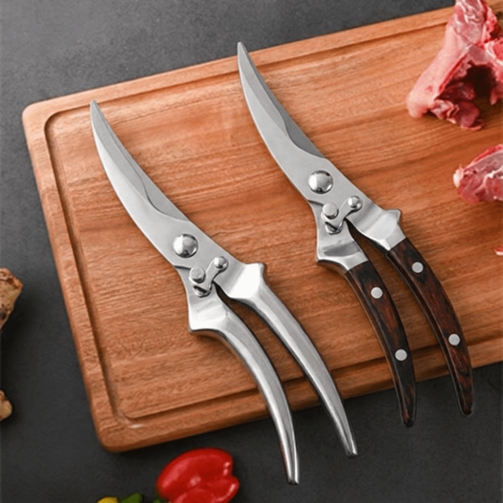 스테인레스 스틸 주방 가위 날카로운 인체공학적 닭뼈 가 - Outdoor Camping Food 리뷰 및 가격