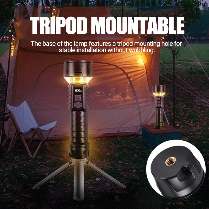 COB LED 손전등 충전식 랜턴 7코어 캠핑 토치 레 - Outdoor Camping Lamp 리뷰 및 가격