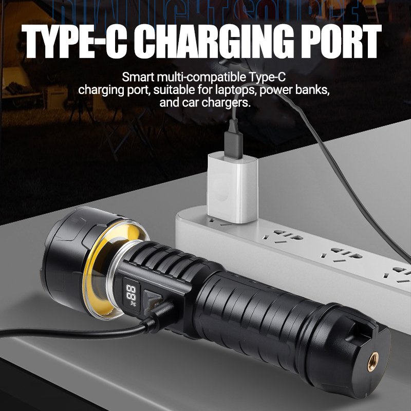 COB LED 손전등 충전식 랜턴 7코어 캠핑 토치 레 - Outdoor Camping Lamp 리뷰 및 가격