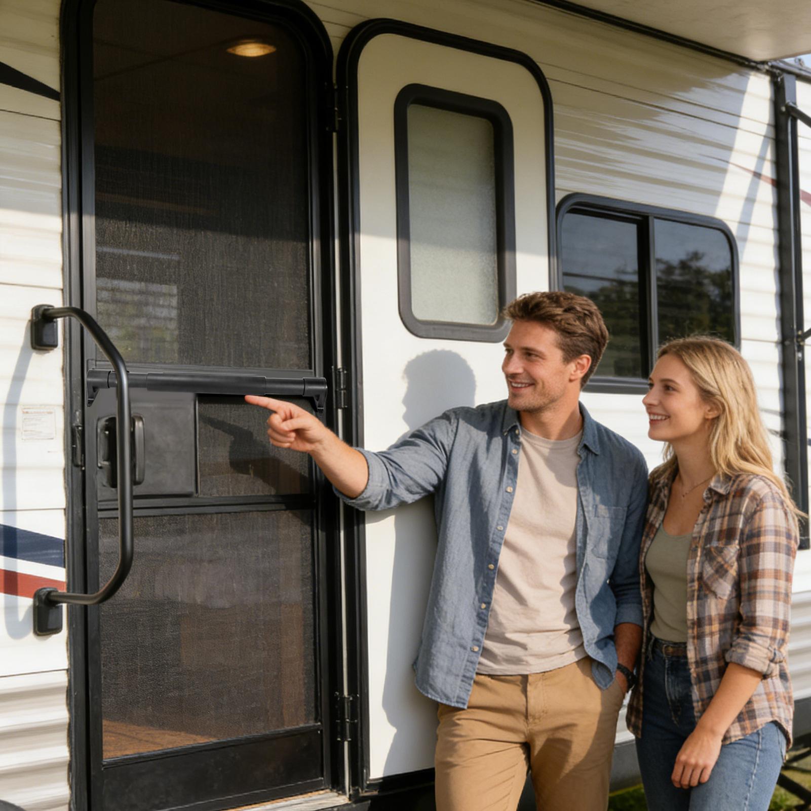 RV 스크린 도어 핸들 조절 가능한 그랩 핸들, 캠핑카 - Outdoor Camping Rentals 리뷰 및 가격