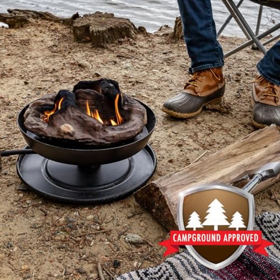 캠핑, 야외 모임, 파티오용 휴대용 야외 프로판 히터  - Outdoor Camping Fire Pit 리뷰 및 가격