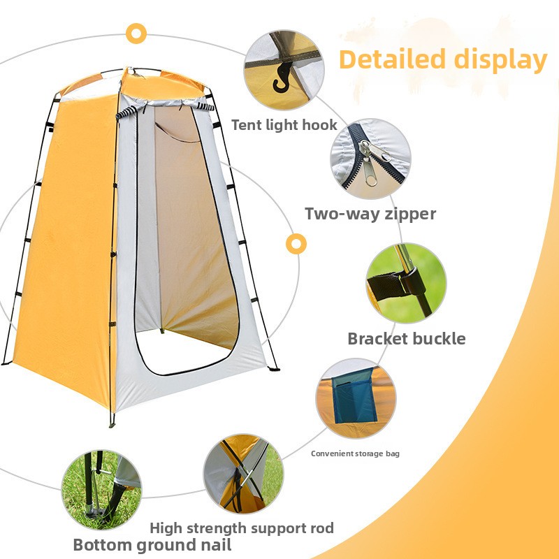 팝업 프라이버시 텐트 야외 샤워 텐트 휴대용 탈의실 캠 - Outdoor Camping Toilet 리뷰 및 가격