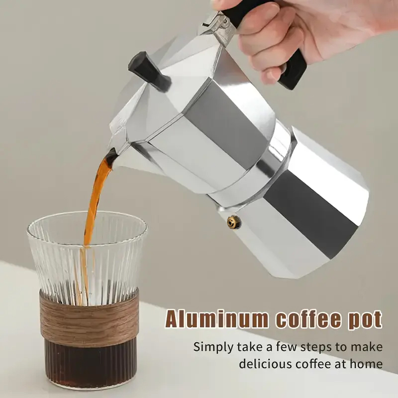 클래식 알루미늄 모카포트 50-300ML 가정용 스토브 - Outdoor Camping Items 리뷰 및 가격