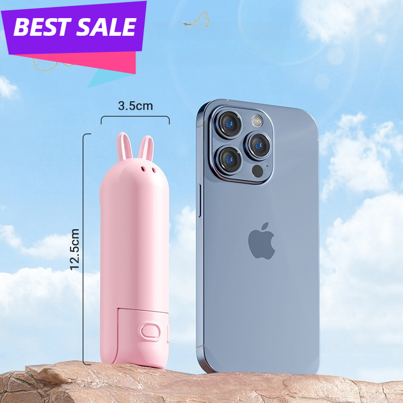 귀여운 미피 접이식 휴대용 선풍기 USB 충전 대형 바 - Outdoor Camping Fans 리뷰 및 가격