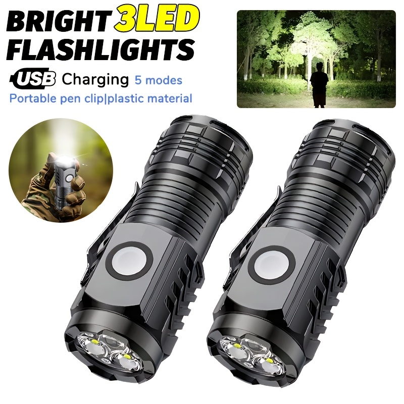 휴대용 미니 LED 손전등 강력한 손가락 끝 토치 야외 - Outdoor Camping Items 리뷰 및 가격