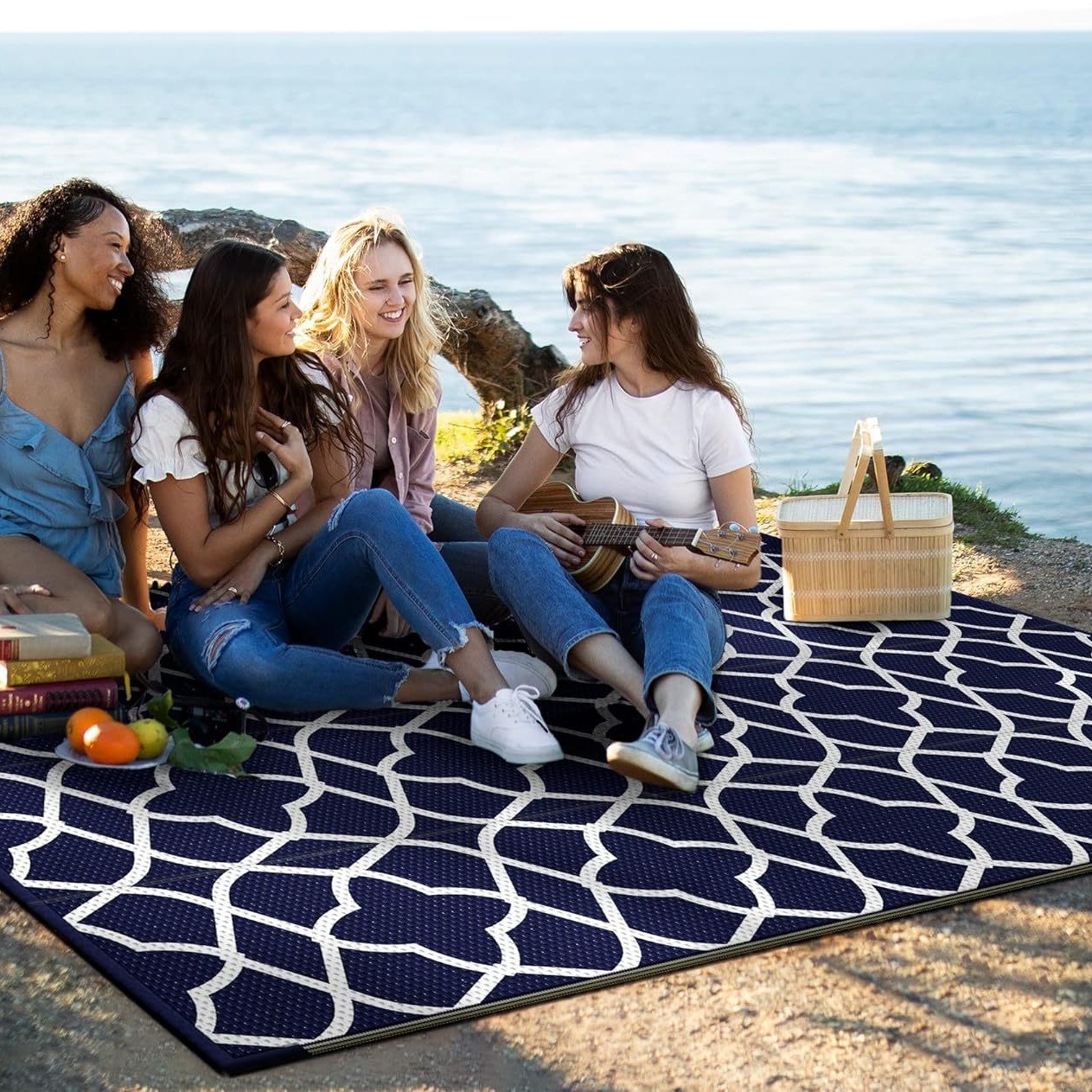 120X180cm 카라반 야외용 러그 접이식 방수 플라 - Outdoor Camping Mat 리뷰 및 가격