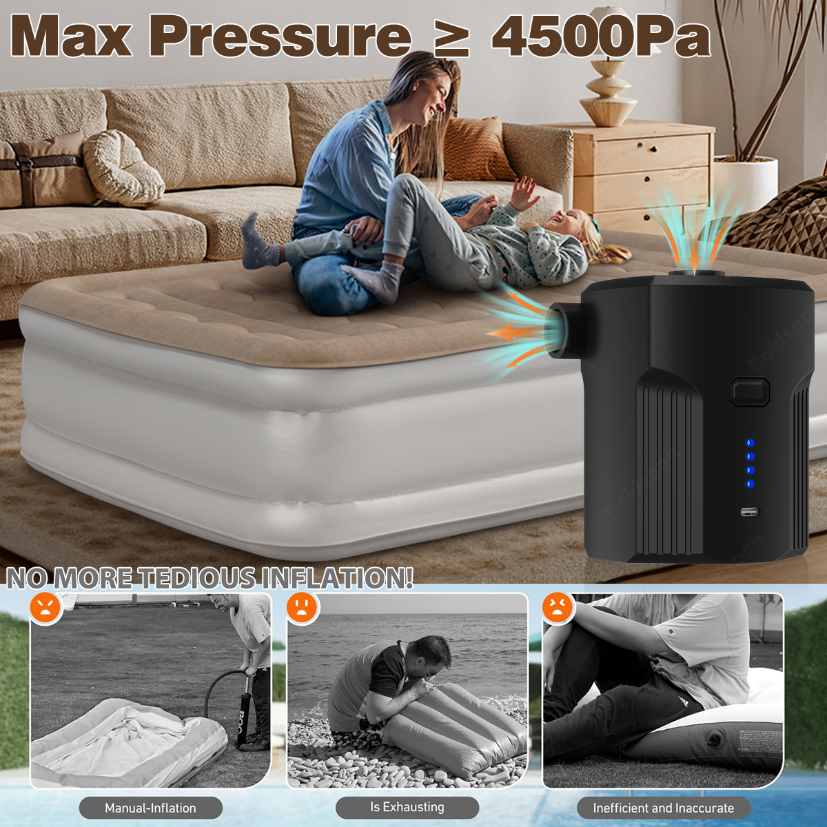 야외 캠핑, 에어 매트리스 침대, 보트, 쿠션, 소파, - Outdoor Inflatable Camping Tent With Air Pump 리뷰 및 가격