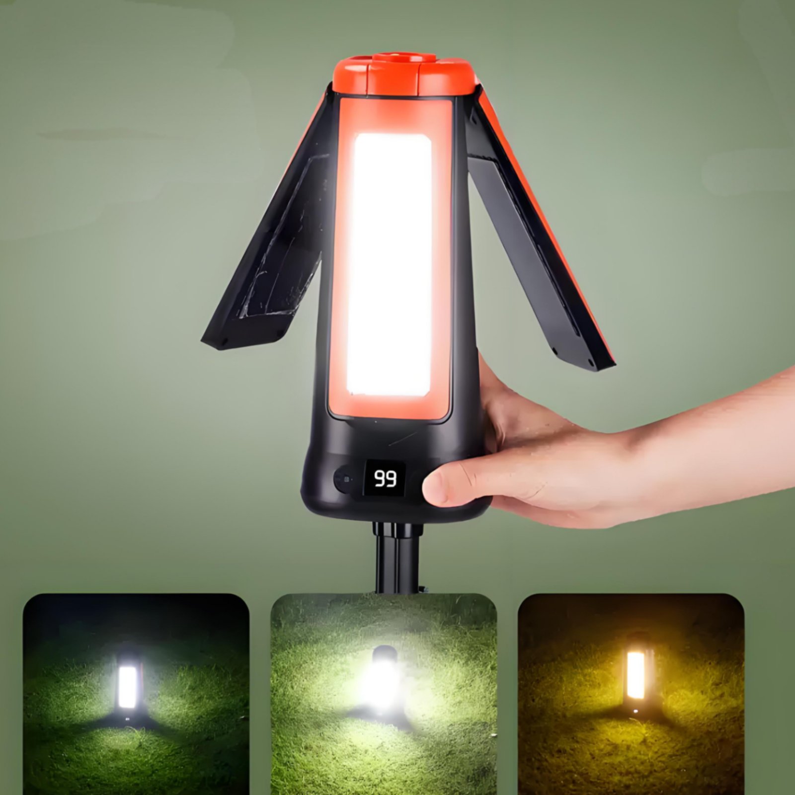 텔레스코픽 텐트 램프 높이 조절 가능 휴대용 캠핑 램프 - Outdoor Camping Lamp 리뷰 및 가격