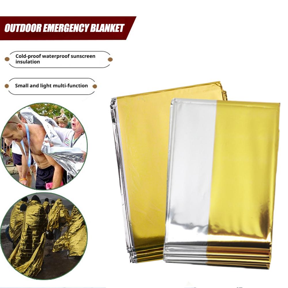 저체온증 구조 응급처치 캠프용 포일 마일라 생명구조 보 - Outdoor Camping Heated Blanket 리뷰 및 가격